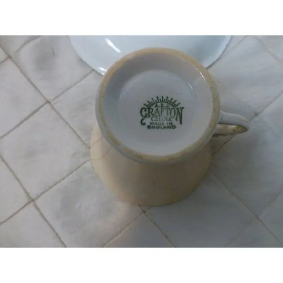 ABJ Grafton  China Teacup and Saucer - Picture 7 of 8